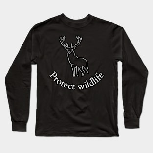 Protect wildlife Long Sleeve T-Shirt